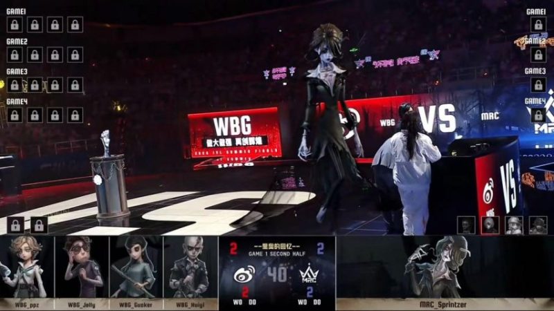 第五人格IVL：北京WBG_N1e红蝶手感火热拿下四抓，助队伍破冰获胜