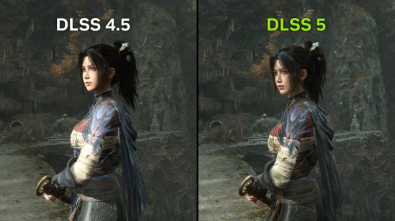 DLSS5渲染游戏美女破次元壁！细腰丰臀像看片？大雷更逼真！