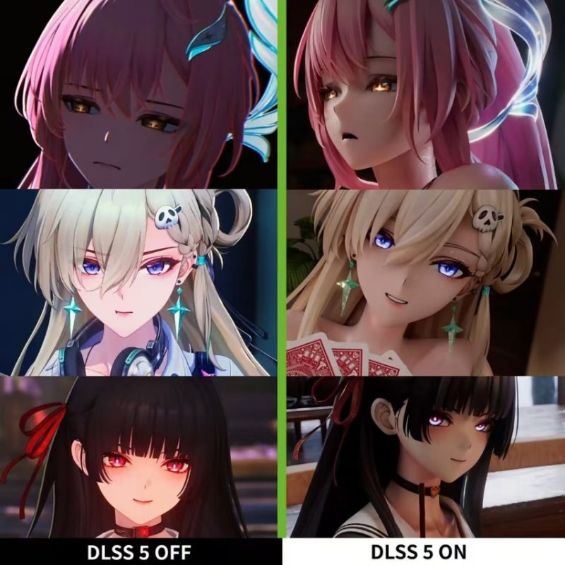 DLSS5渲染游戏美女破次元壁！细腰丰臀像看片？大雷更逼真！