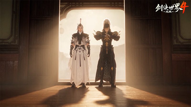 大司马VS呆妹领衔,《剑侠世界4：无限》10月15日公测共赴大江湖
