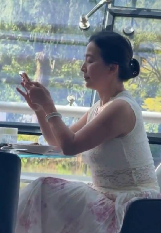 67岁刘晓莉状态惊艳，刘亦菲妈妈气质绝了