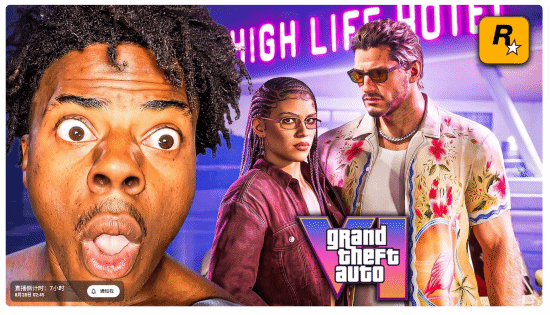 顶流主播也来凑热闹，GTA6新预告要火出圈