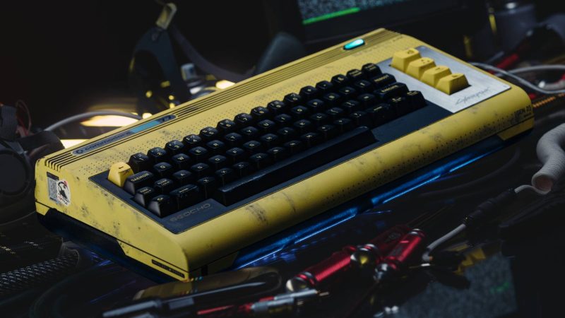 夜之城穿越回80年代？这台C77主机绝了