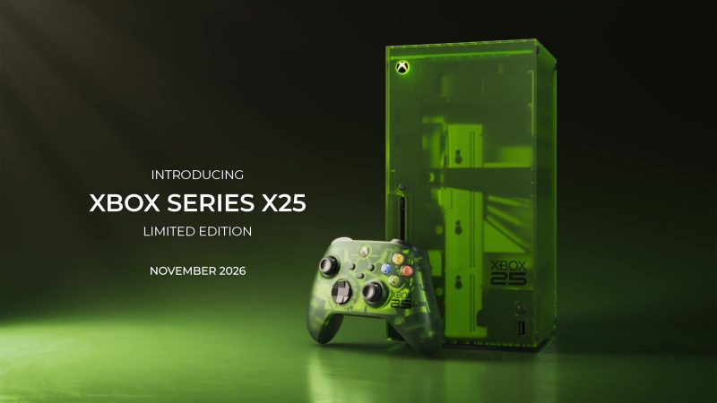 Xbox 25 周年限量版主机售价及发售日期公布，附赠 Halo: Campaign Evolved
