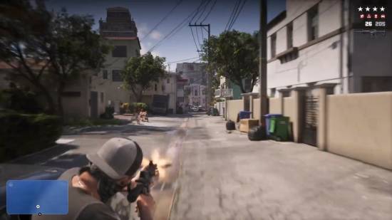 GTA6双人追车战，一人开车一人开火爽爆