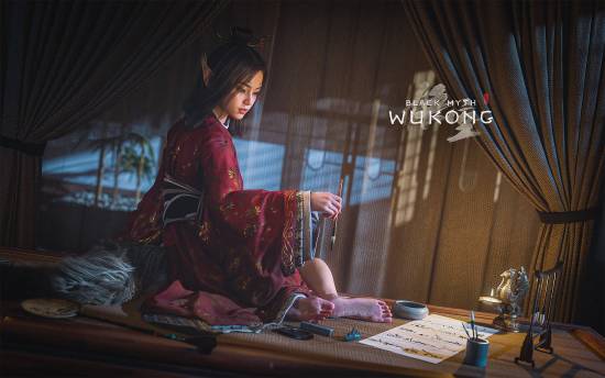 黑神话同人图惊艳亮相，亢金星君天庭漫步