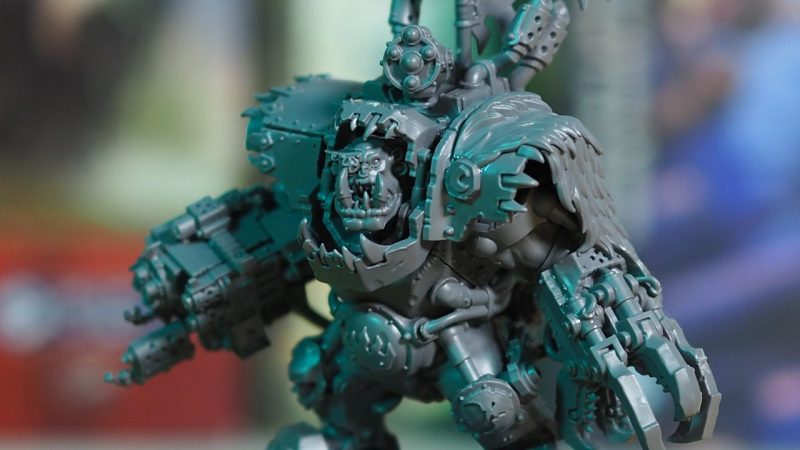 新款兽人模型帅到想开WAAAGH！