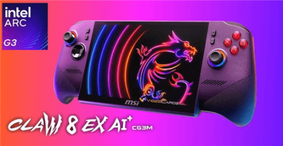 微星Claw 8 EX AI+新增CG3M版本，售价1499美元已缺货