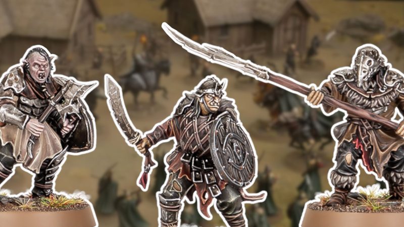Warhammer公布新一批魔多兽人模型