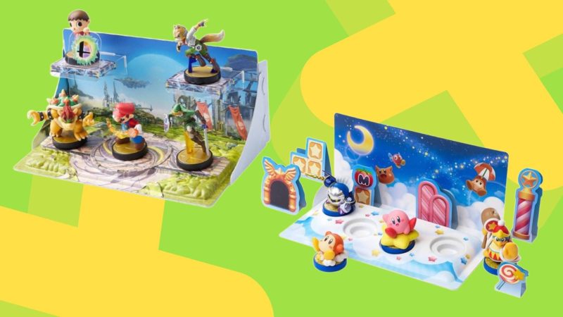 两组日本限定amiibo展示台现售9.99美元，大型手办可能装不下
