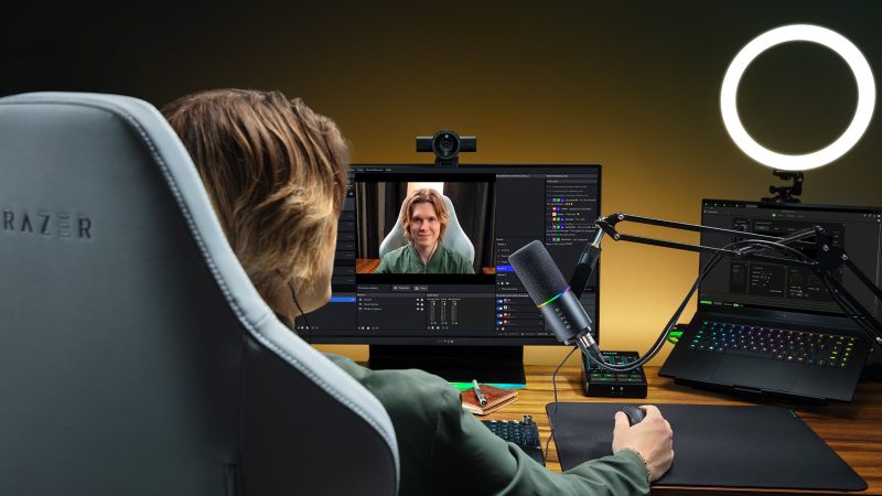 Razer发布Kiyo V2 Pro网络摄像头：全球第二款4K60摄像头，售价299.99美元