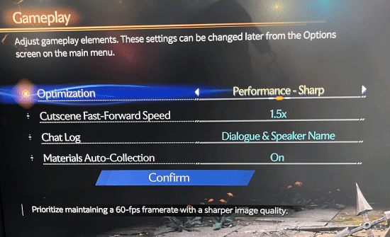 《最终幻想7：启示》PS5三种图像模式曝光 4K与60帧不可兼得