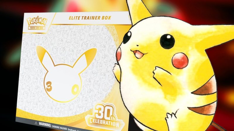 Target 9月25日线上补货宝可梦卡牌，含30周年ETB与Pitch Black套装