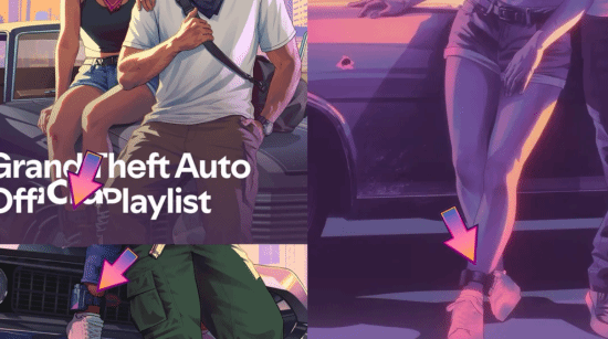 《GTA6》新海报露西娅电子脚镣被指从右腿换到左腿，引发玩家讨论