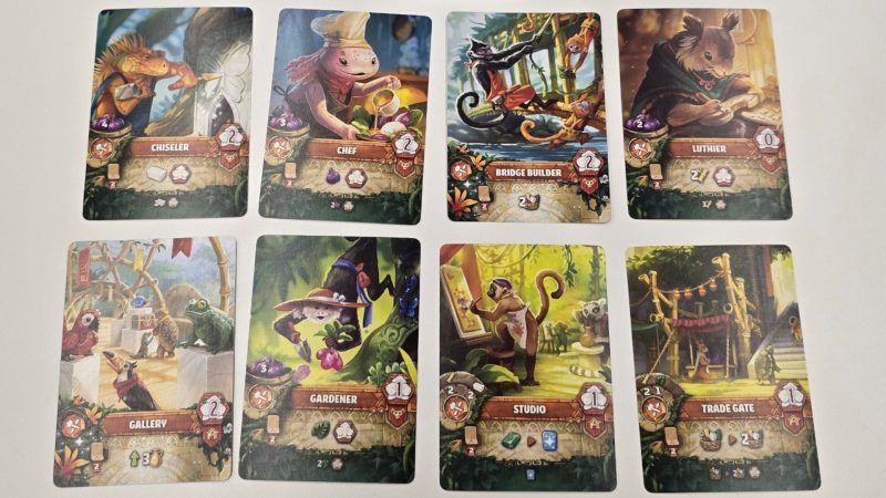 Emerland 桌游评测：Everdell 丛林主题续作加入新机制
