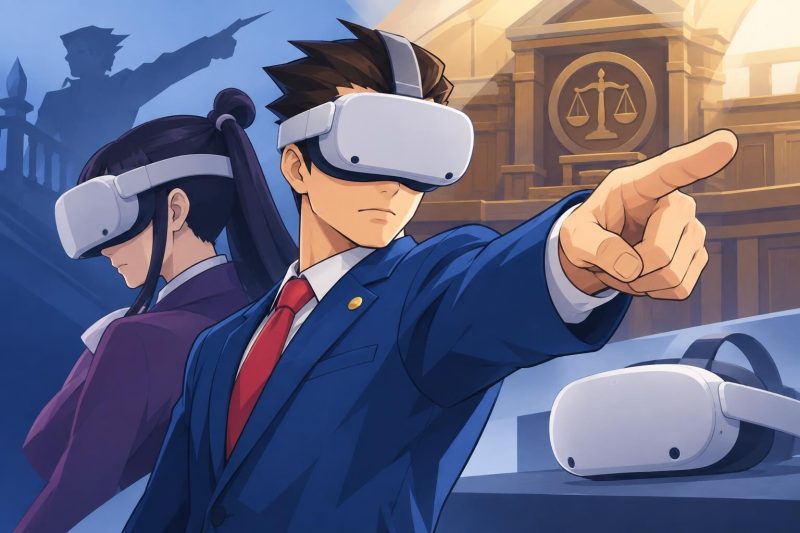 《逆转裁判5 双重命运 VR》公开，2027年登陆Meta VR平台