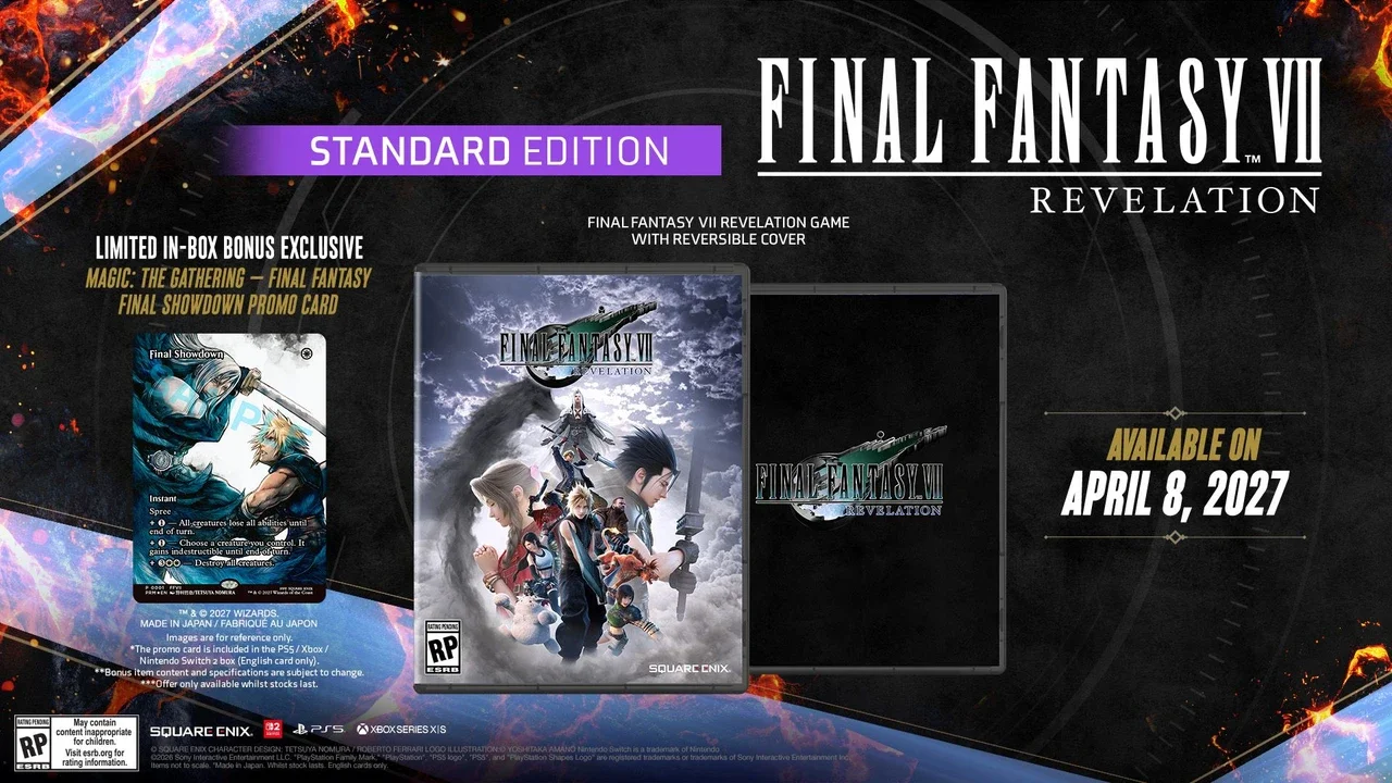 《FF7启示录》开启预购，各版本内容一览