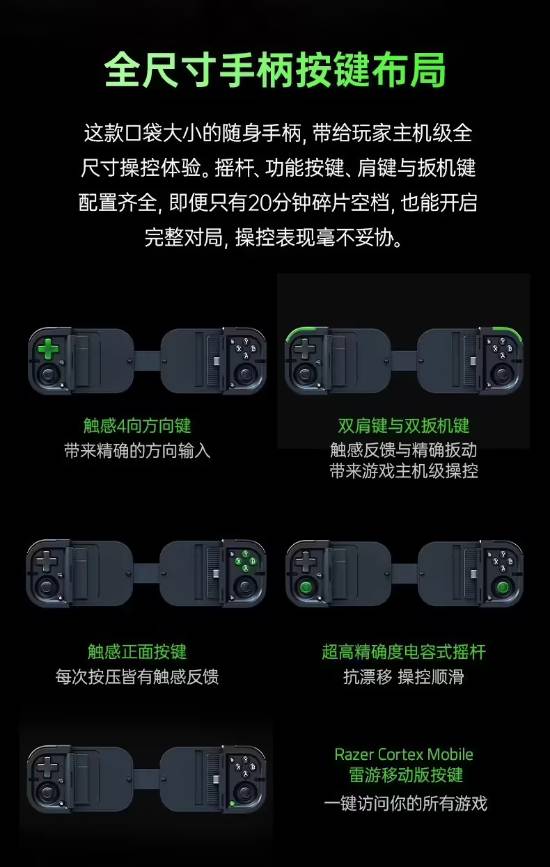 雷蛇新折叠手柄，口袋里的游戏神器？