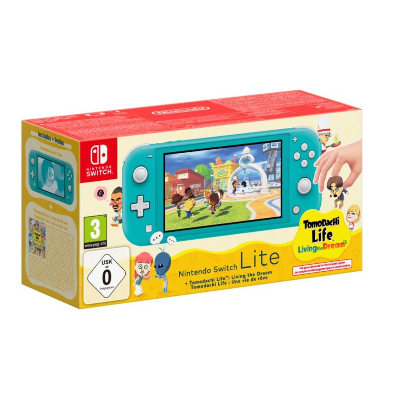任天堂公布Switch Lite与《Tomodachi Life: Living the Dream》同捆套装