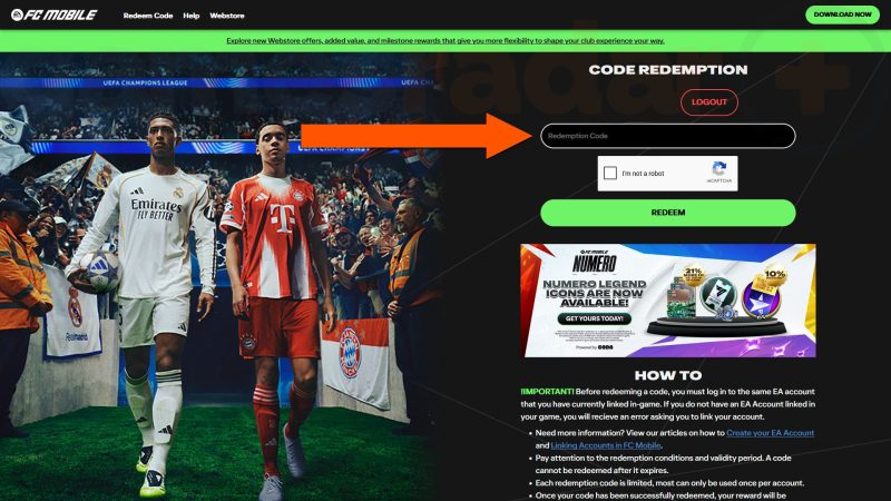 FC Mobile 2026年9月兑换码可领取球员卡与选秀券