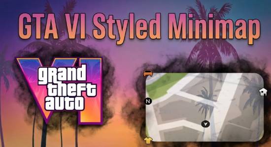 GTA6还早？大神先把小地图搬进老滚5了