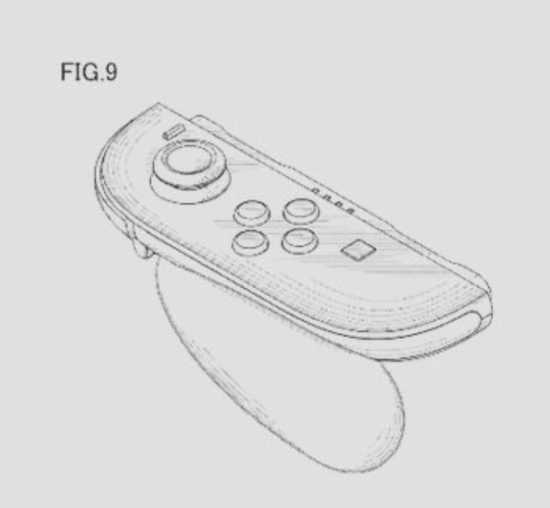 任天堂新专利曝光：带一体式握把的Joy-Con 2控制器