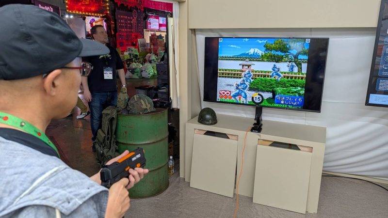 G'AIM'E在东京电玩展2026展示新款光枪原型，弃用AI摄像头