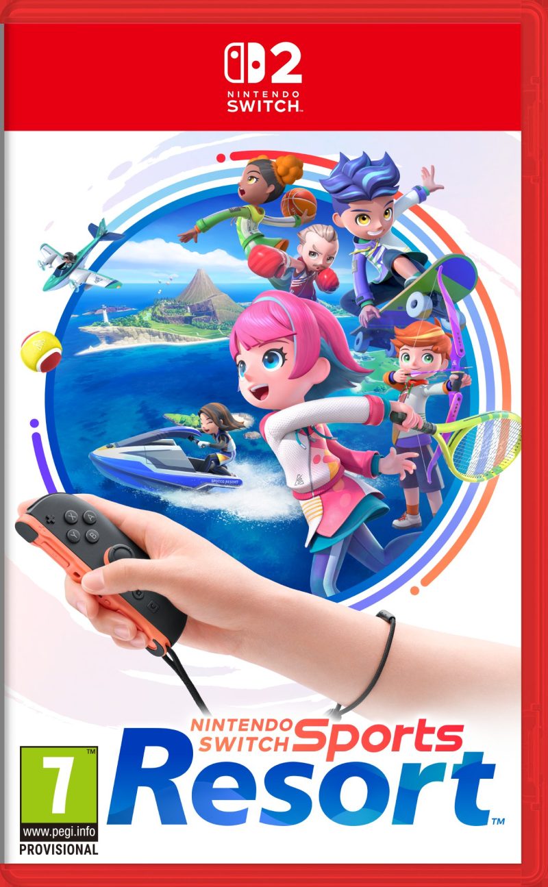 《Nintendo Switch Sports Resort》预购赠品为指尖滑板