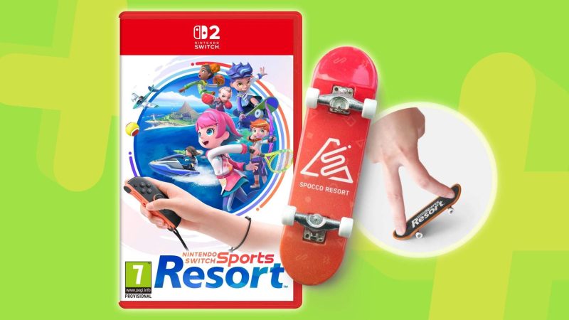 英国玩家预购《Nintendo Switch Sports Resort》可获90年代怀旧玩具