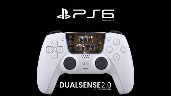 索尼DualSense 2.0模块化手柄专利曝光：2.5英寸触屏可独立运行PS6小游戏