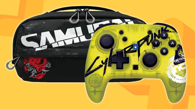 Hori 推出赛博朋克2077主题 Switch 2 配件，现已在百思买开售